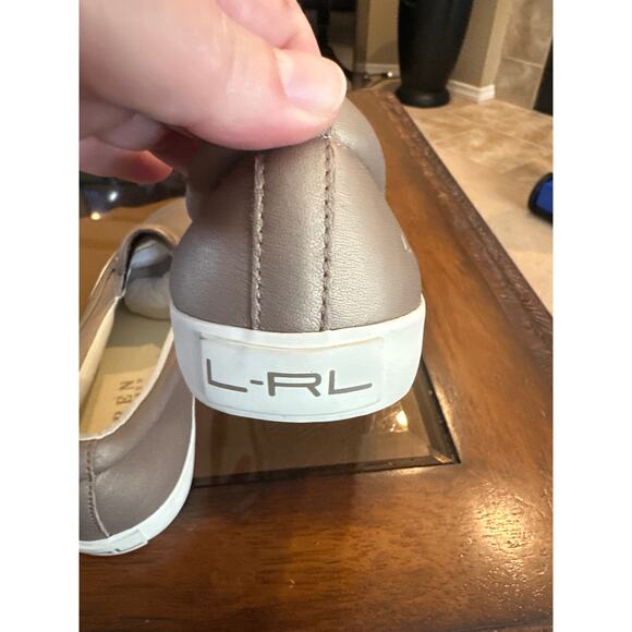 Women’s Lauren Ralph Lauren Muted Bronze Slip On Sneaker. Size 7.5 - Picture 6 of 7